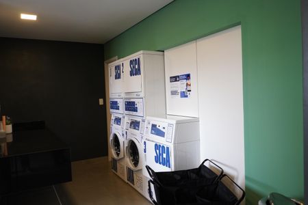 Studio à venda com 25m², 1 quarto e sem vagaLavanderia