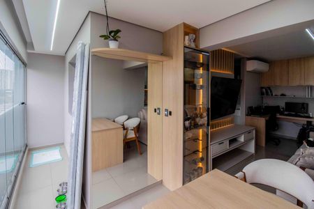 Sala de apartamento para alugar com 1 quarto, 45m² em Vila Sonia, São Paulo