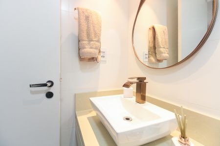 Apartamento à venda com 65m², 2 quartos e 1 vagaBanheiro Social 