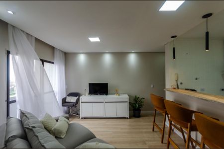 Sala de apartamento à venda com 2 quartos, 50m² em Vila Mangalot, São Paulo