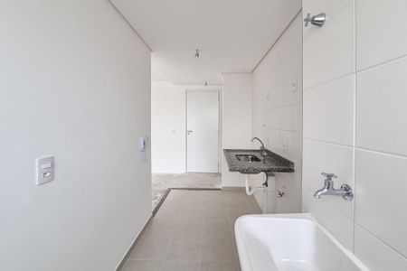 Apartamento à venda com 48m², 2 quartos e 1 vagaCozinha e Área de Serviço