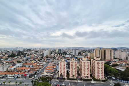 Varanda da Sala - vista de apartamento à venda com 2 quartos, 48m² em Assunção, São Bernardo do Campo