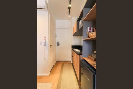 Studio à venda com 20m², 1 quarto e sem vagaCozinha