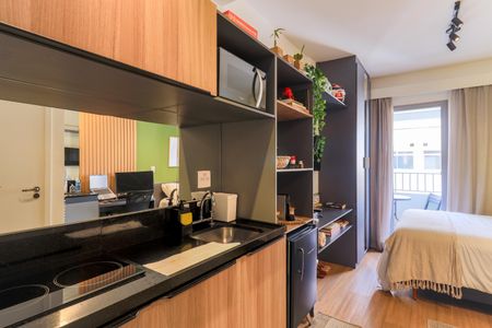 Studio à venda com 20m², 1 quarto e sem vagaCozinha