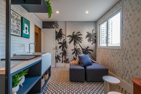 Apartamento à venda com 45m², 1 quarto e 1 vaga Apartamento à venda com 45m², 1 quarto e 1 vagaÁrea Comum