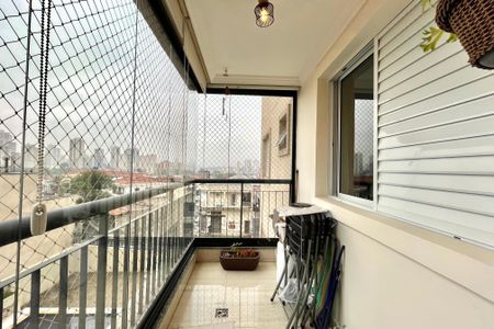 Varanda de apartamento à venda com 3 quartos, 112m² em Vila Monte Alegre, São Paulo