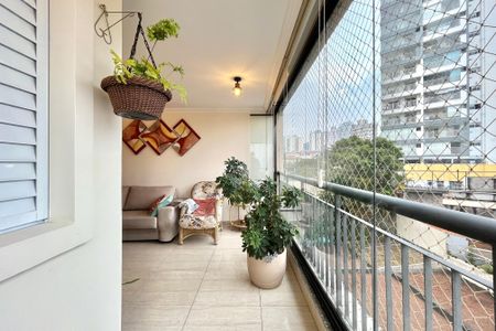 Varanda de apartamento à venda com 3 quartos, 112m² em Vila Monte Alegre, São Paulo