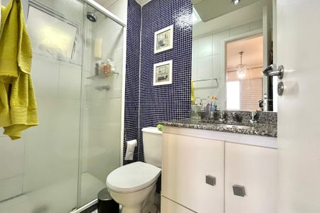 Apartamento à venda com 112m², 3 quartos e 2 vagasBanheiro da Suíte