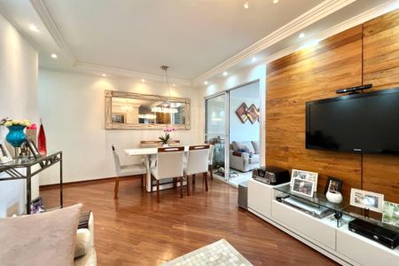 Sala de apartamento à venda com 3 quartos, 112m² em Vila Monte Alegre, São Paulo