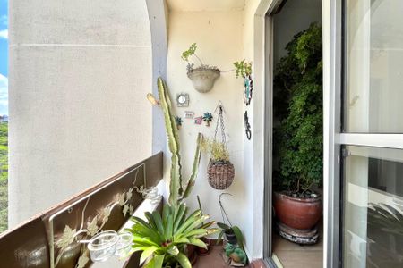 Varanda de apartamento à venda com 3 quartos, 70m² em Vila Guarani (zona Sul), São Paulo