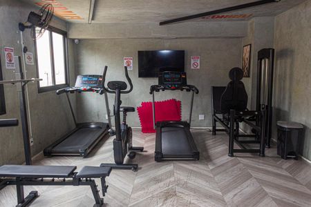 Apartamento à venda com 34m², 1 quarto e 1 vaga Apartamento à venda com 34m², 1 quarto e 1 vagaAcademia