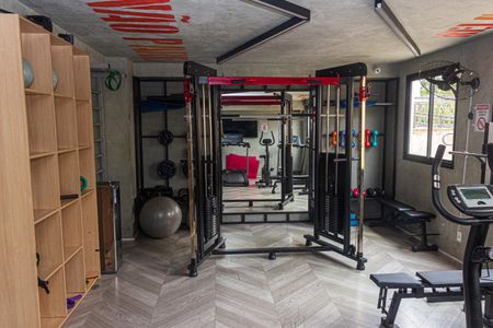 Apartamento à venda com 34m², 1 quarto e 1 vaga Apartamento à venda com 34m², 1 quarto e 1 vagaAcademia