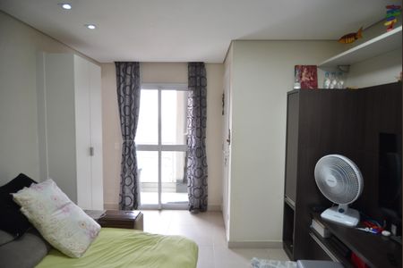 Sala de apartamento à venda com 3 quartos, 100m² em Vila Valparaíso, Santo André