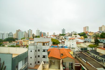 Vista da varanda de apartamento à venda com 2 quartos, 50m² em Vila Floresta, Santo André