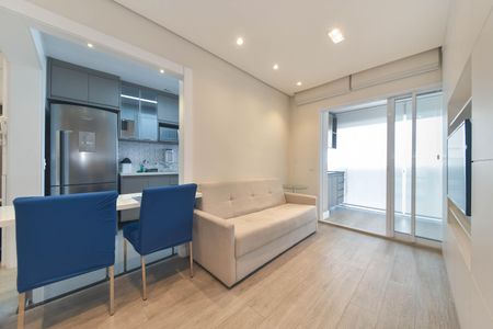 Sala de apartamento à venda com 1 quarto, 49m² em Vila Gertrudes, São Paulo