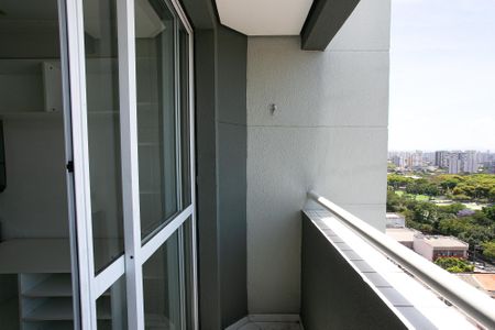Varanda da Sala de apartamento para alugar com 1 quarto, 37m² em Tatuapé, São Paulo