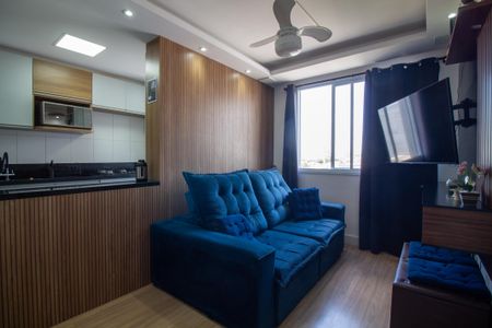 Sala de apartamento para alugar com 2 quartos, 44m² em Santo Amaro, São Paulo