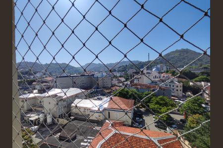 Vista da Sala de apartamento à venda com 2 quartos, 63m² em Rio Comprido, Rio de Janeiro