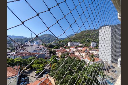 Vista da Sala de apartamento à venda com 2 quartos, 63m² em Rio Comprido, Rio de Janeiro