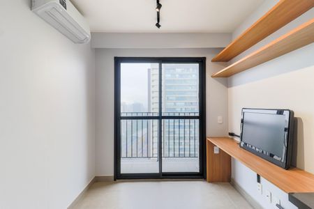 Sala de apartamento para alugar com 1 quarto, 27m² em Campo Belo, São Paulo