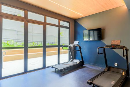 Apartamento para alugar com 27m², 1 quarto e sem vagaÁrea comum - Academia