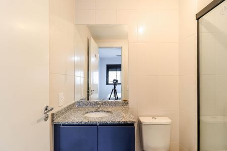 Apartamento para alugar com 27m², 1 quarto e sem vagaBanheiro da Suíte