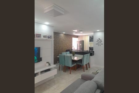 Sala de apartamento à venda com 3 quartos, 67m² em Utinga, Santo André