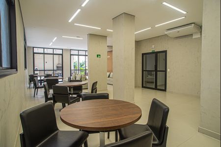 Apartamento para alugar com 45m², 2 quartos e 1 vagaÁrea comum - Salão de festas