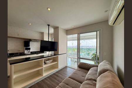 Sala de apartamento para alugar com 2 quartos, 68m² em Campo Belo, São Paulo