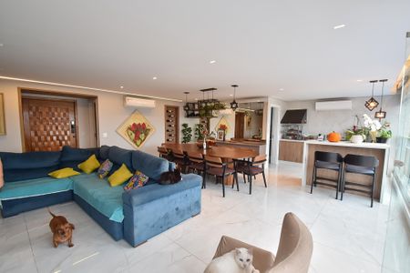 Sala de apartamento à venda com 3 quartos, 148m² em Ipiranga, São Paulo