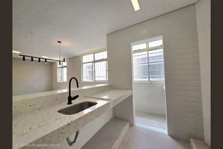 Banheiro de apartamento à venda com 1 quarto, 50m² em Salgado Filho, Belo Horizonte