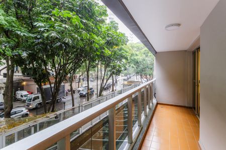 Varanda de apartamento para alugar com 2 quartos, 45m² em Vila Nova Conceição, São Paulo