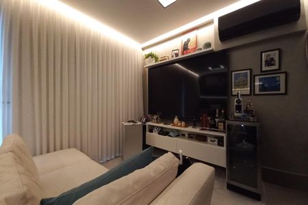 Sala de apartamento à venda com 1 quarto, 41m² em Cambuí, Campinas