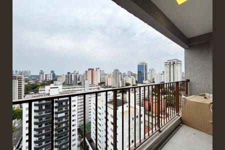 Varanda de apartamento para alugar com 2 quartos, 39m² em Vila Olímpia, São Paulo