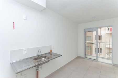 Cozinha Americana de apartamento para alugar com 1 quarto, 37m² em Bom Retiro, São Paulo