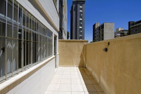 Varanda da Sala de apartamento para alugar com 3 quartos, 114m² em Cruzeiro, Belo Horizonte