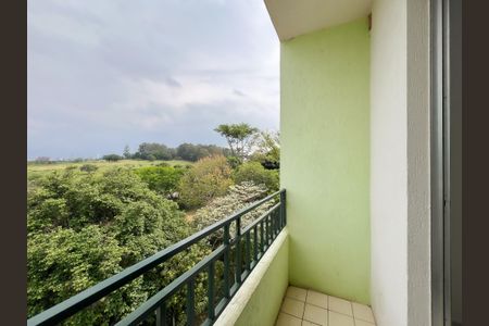 Varanda da Sala de apartamento para alugar com 2 quartos, 56m² em Jardim Maracana, Valinhos