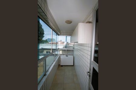 Varanda da Sala de apartamento para alugar com 3 quartos, 80m² em Padre Eustáquio, Belo Horizonte