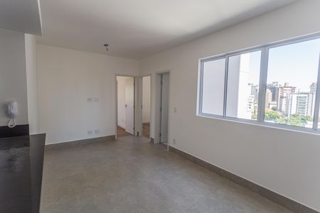 Sala de apartamento à venda com 2 quartos, 56m² em São José, Belo Horizonte