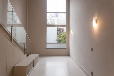 Sala de TV de apartamento à venda com 1 quarto, 55m² em Carmo, Belo Horizonte