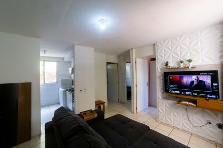 Sala de apartamento para alugar com 2 quartos, 65m² em Granja de Freitas, Belo Horizonte