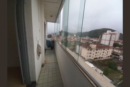 Varanda do Quarto 1 de apartamento para alugar com 2 quartos, 68m² em Centro, São Vicente