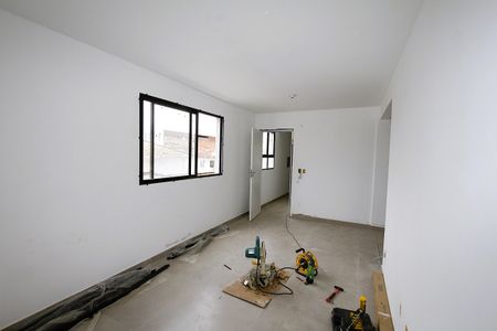 Sala de apartamento à venda com 2 quartos, 66m² em Barroca, Belo Horizonte