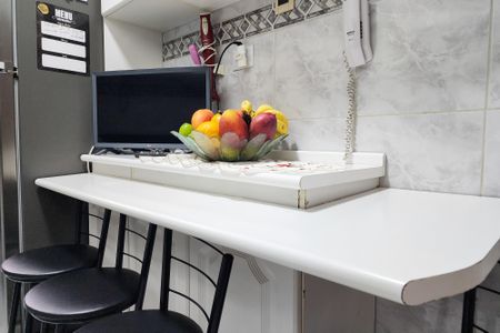 Apartamento à venda com 57m², 2 quartos e 1 vagaCozinha 