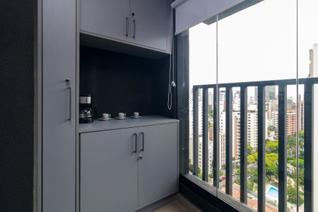 Varanda de apartamento para alugar com 0 quarto, 25m² em Brooklin, São Paulo