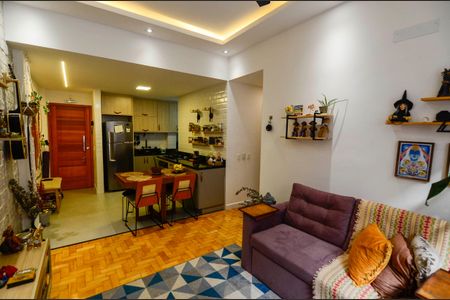 Sala de apartamento para alugar com 2 quartos, 75m² em Tijuca, Rio de Janeiro