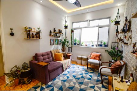 Sala de apartamento para alugar com 2 quartos, 75m² em Tijuca, Rio de Janeiro