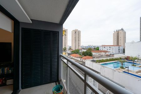 Varanda de apartamento à venda com 1 quarto, 40m² em Vila Monte Alegre, São Paulo