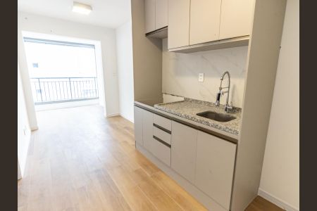 Sala/Cozinha de apartamento para alugar com 1 quarto, 35m² em Belenzinho, São Paulo