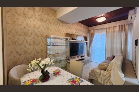 Sala de apartamento para alugar com 1 quarto, 85m² em Gonzaga, Santos